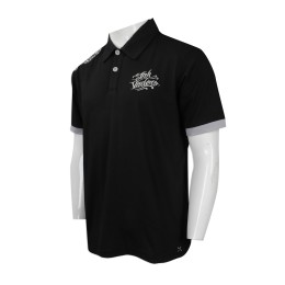 P853 團體訂做男裝短袖Polo恤 自製繡花logo款短袖Polo恤 釣魚 活動 Polo恤制服公司    黑色 P853 團體訂做男裝短袖Polo恤 自製繡花logo款短袖Polo恤 釣魚 活動 Polo恤制服公司    黑色